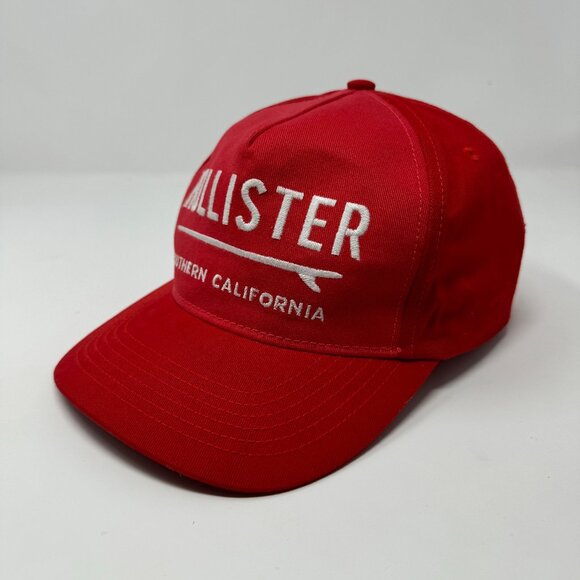 Hollister Other - ✨3/$25✨ Hollister Red Snapback Cap